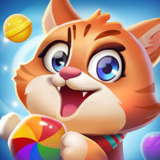 Candy Cat - Match 3 cute games