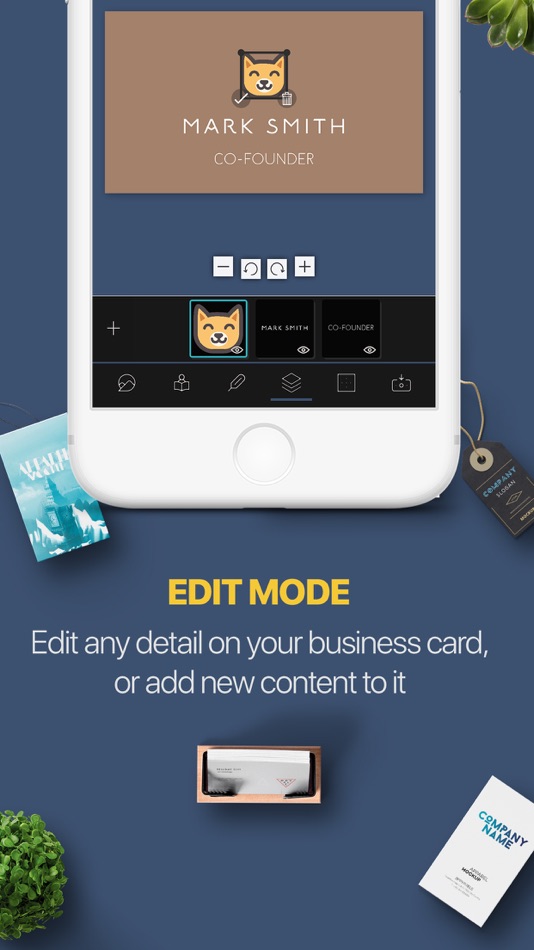 #4. AI Business Card Maker QR (iOS) By: MULTI MOBILE Ltd