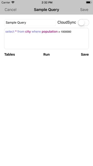 MySQL QueryDB Client screenshot 2