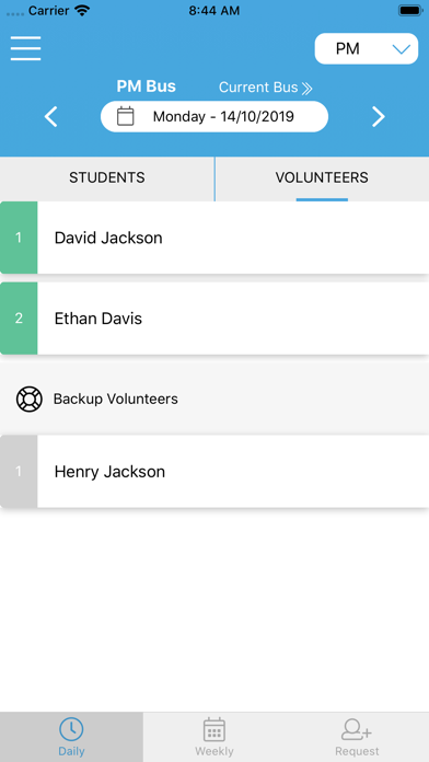 App screenshot