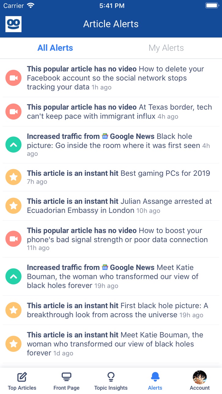 iPhone screenshot