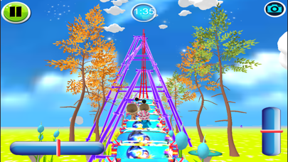 Screenshot #2 pour Roller Coaster Simulation 2025