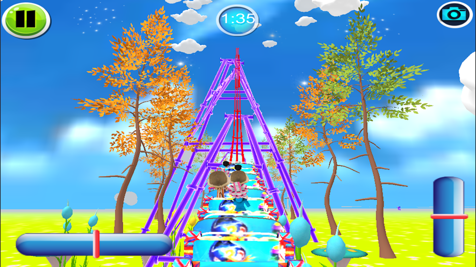 #2. Roller Coaster Simulation 2025 (iOS) By: Girish Kumar