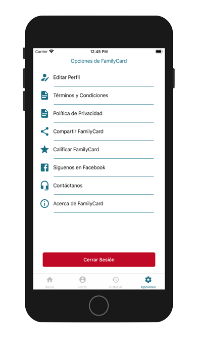 FamilyCard Health Screenshot