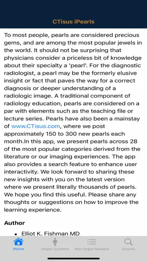 CTisus iPearls screenshot 1