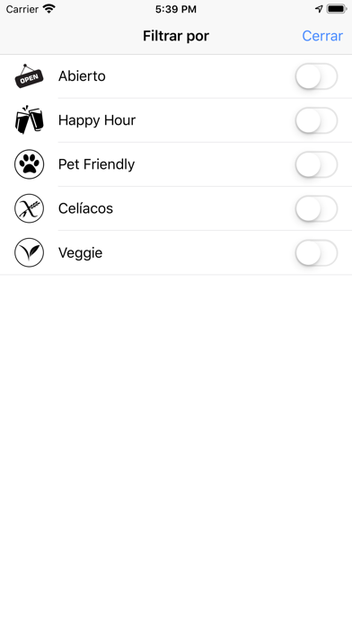 GPS BIRRA Screenshot