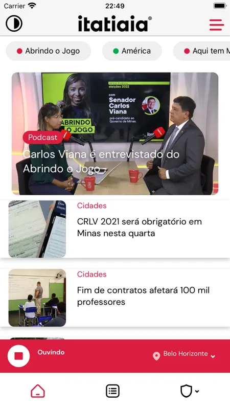 Rádio Itatiaia screenshot 1 of 2