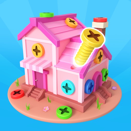 Screw Sort 3D - Pin Puzzle