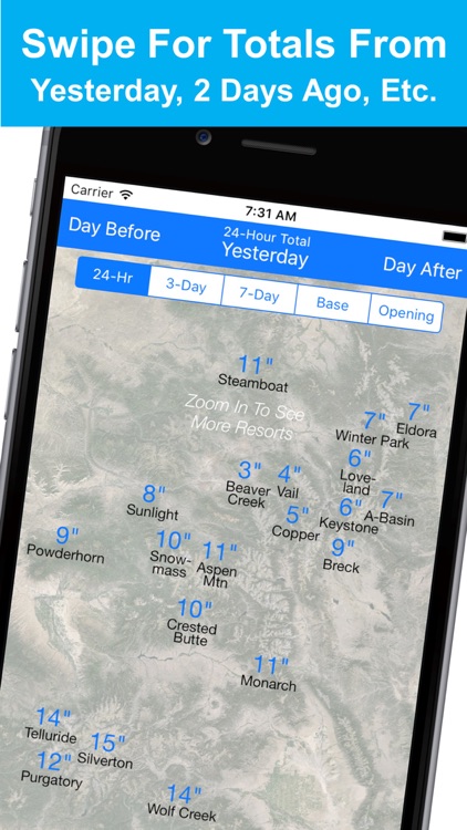 Colorado Snow Map & Webcams screenshot-5
