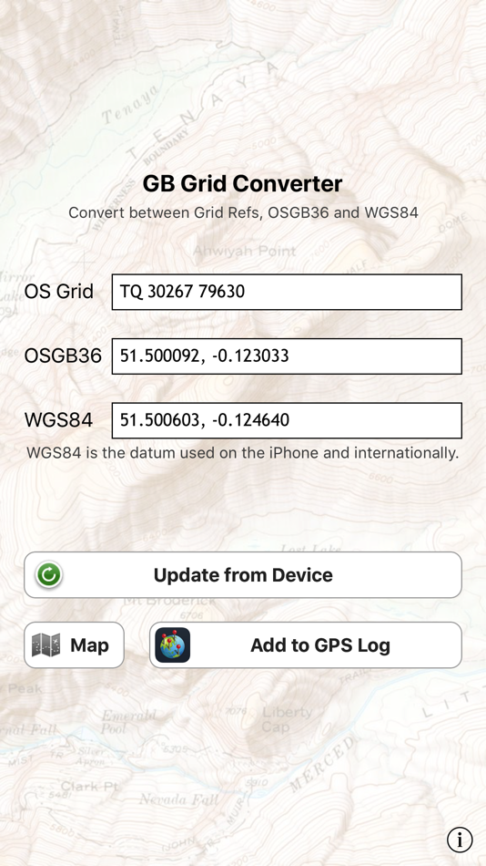 #1. GB Grid Converter (iOS) 由: Geospike Pty Ltd