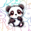 Stickers - Color?ng By Numbers icon