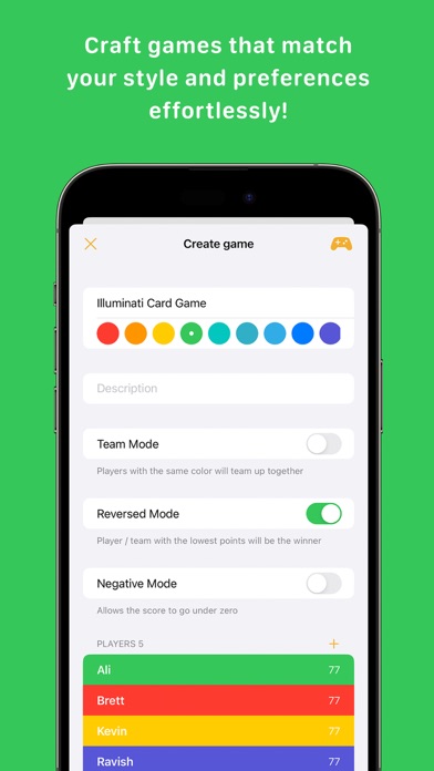 Scorekeeper - Pocket Board Screenshot