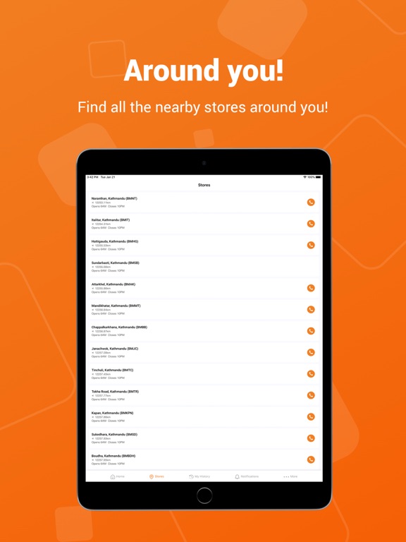 App screenshot