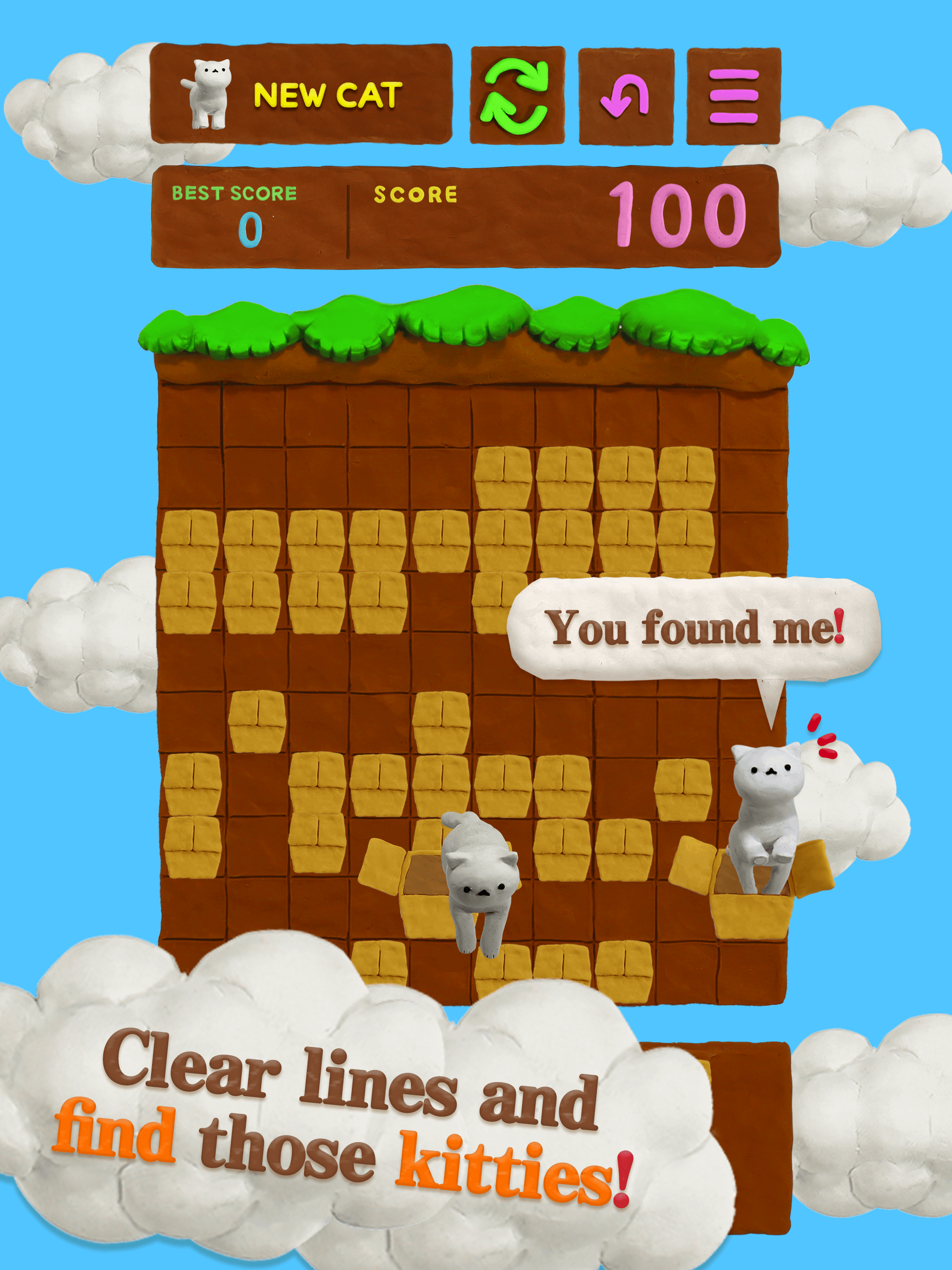 Cat Puzzle Find those kitties! screenshot 12