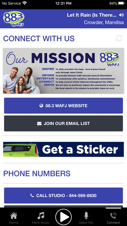 88.3 WAFJ screenshot-4