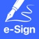 eSign: Digital & Signature App app icon - Utilities app for iPhone