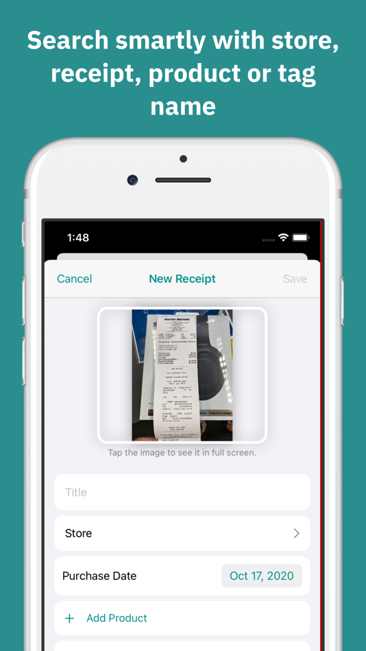 #1. Smart Scan Receipts: Receiptly (iOS) 게시자: Karmjit Singh