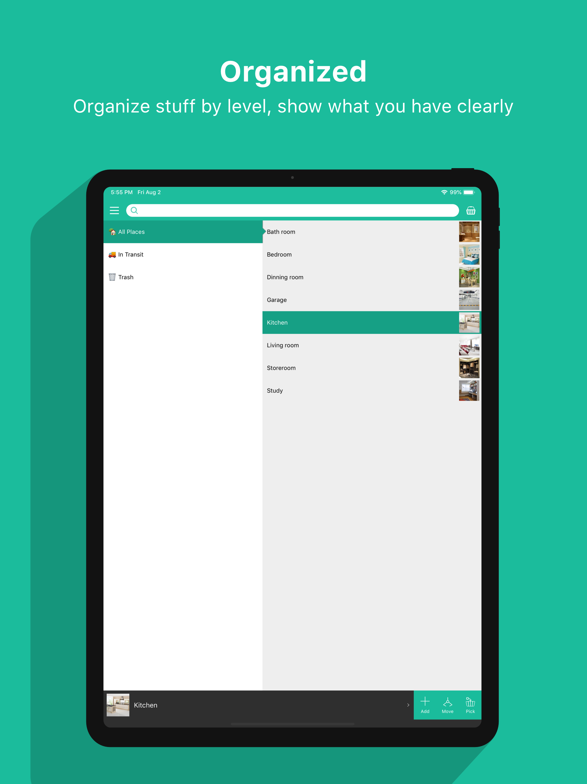 Overthere - Stuff organizer