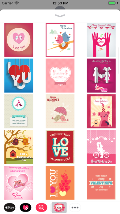 Screenshot #2 pour Happy Valentines Day -Stickers