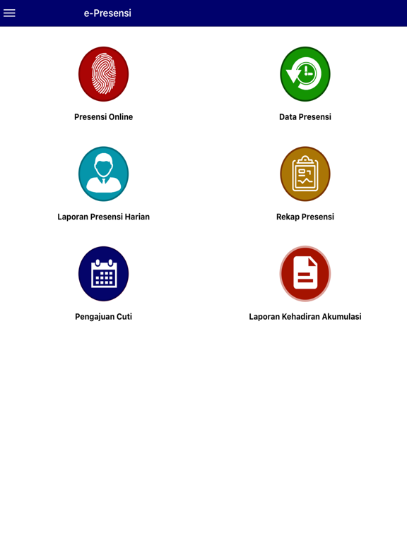 e-Presensi ASN Kab Sleman iPad screenshot