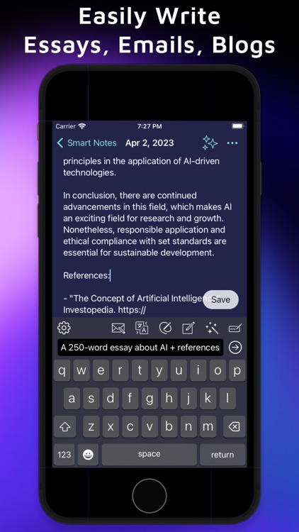 Auri AI Keyboard & Assistant screenshot-4