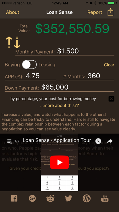 Screenshot #2 pour Loan Sense