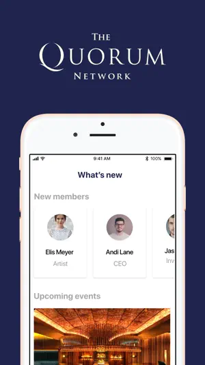 Quorum Network screenshot 1