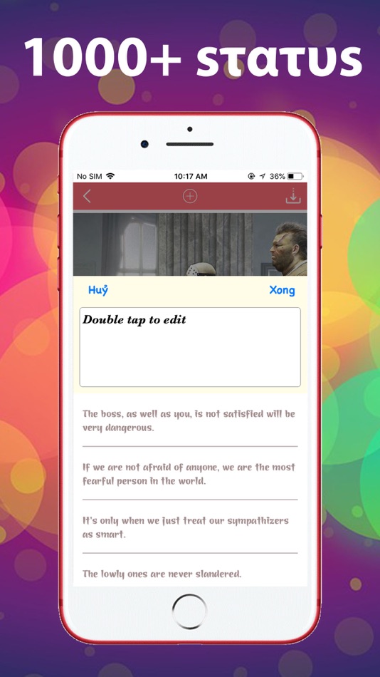 #4. Status maker,Add text to photo (iOS) 由: Duy Le