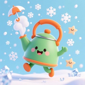 Snowflake-HotWater Kettle Game