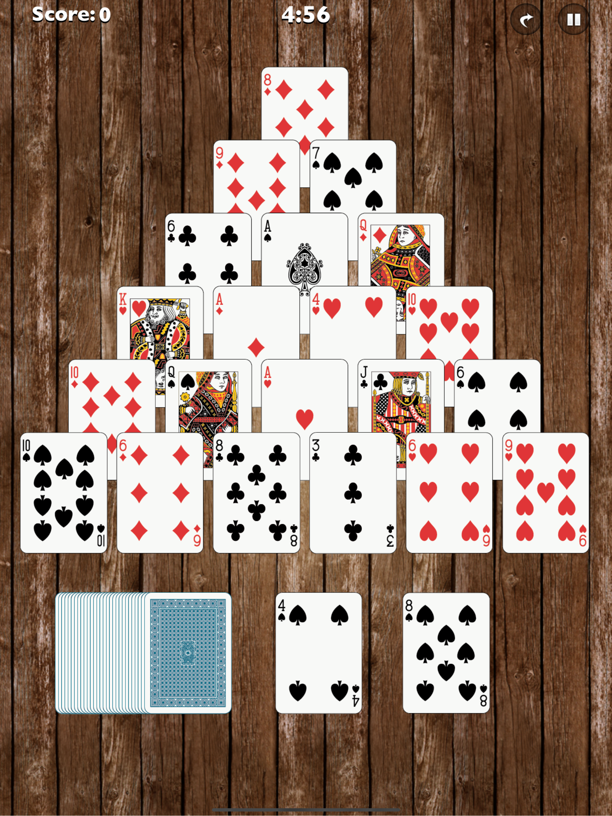 Pyramid-Solitaire Go