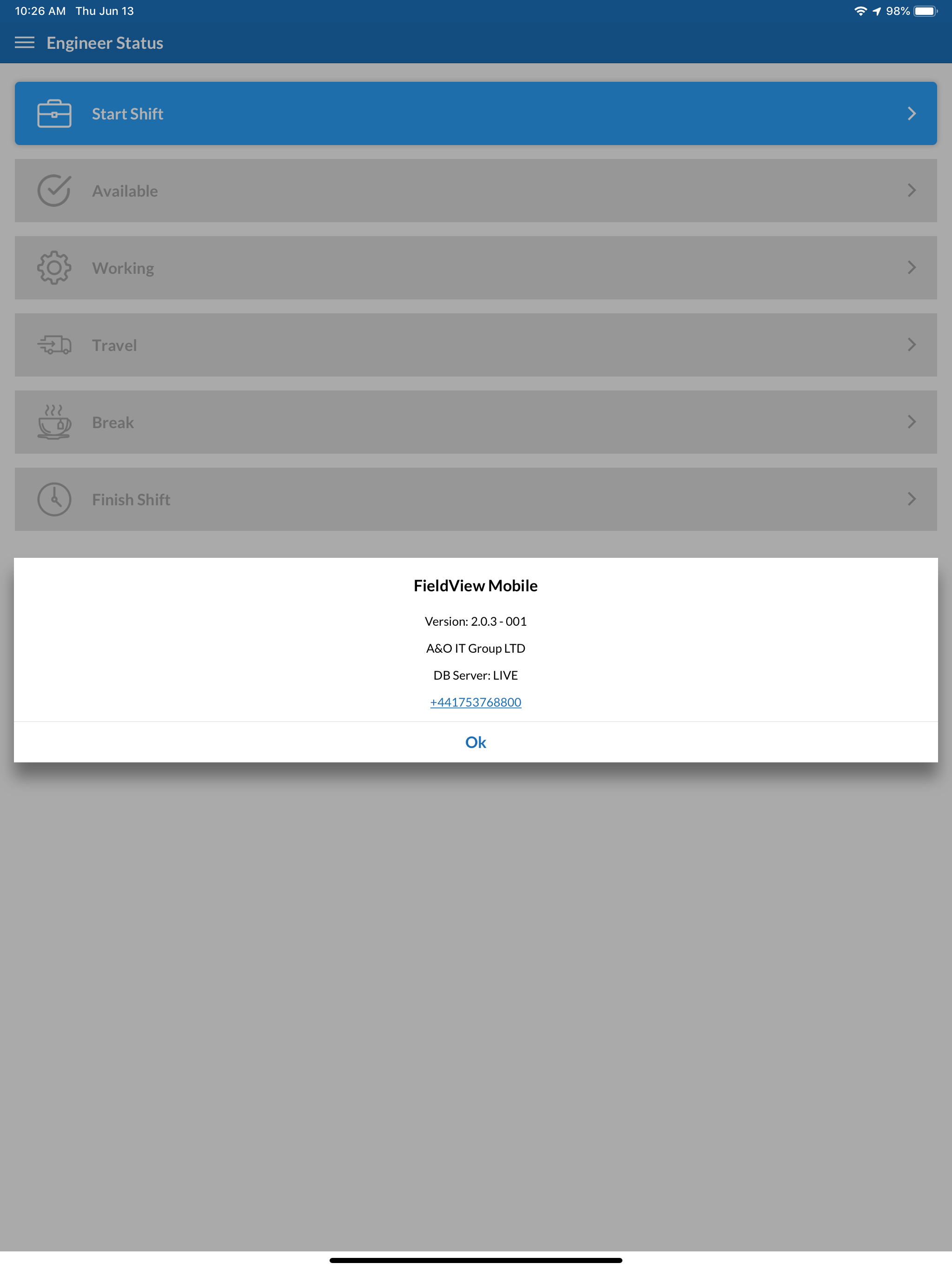 A&O FieldView Mobile