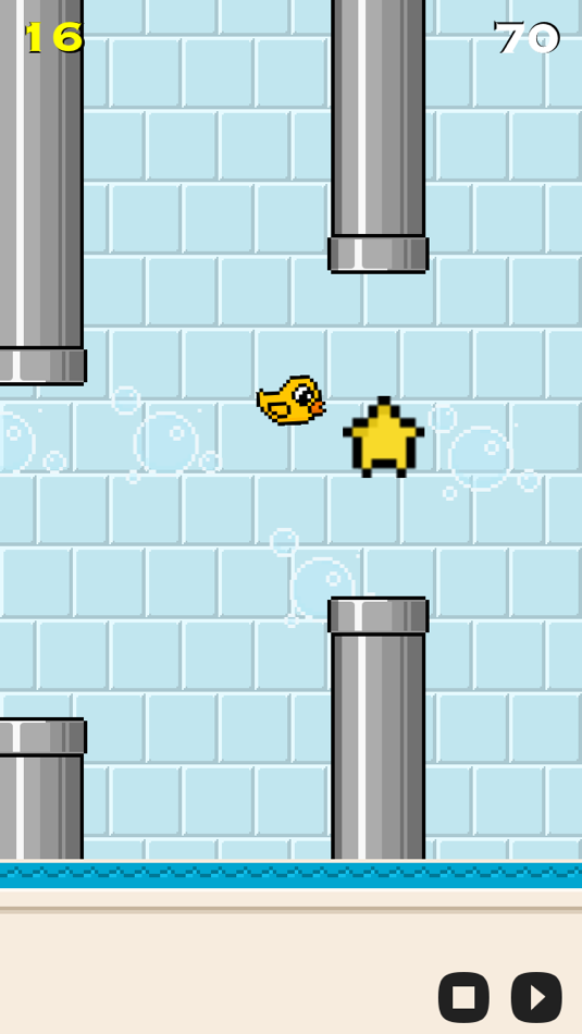#1. Flappy Rubber Duckie (iOS) 由: Pepper Dog Soft LLC