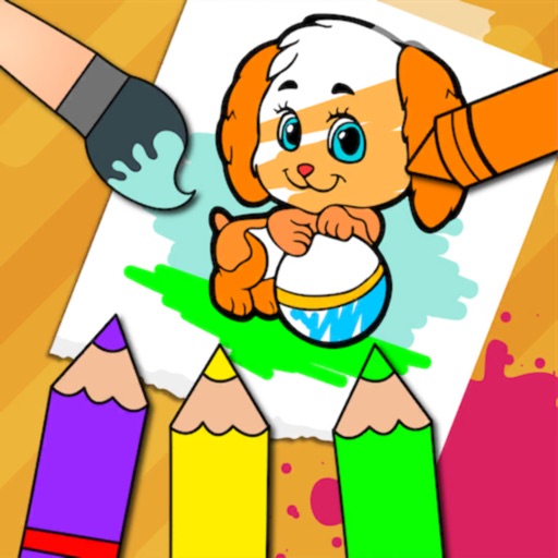 Toddler Coloring Games for 2+