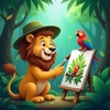 Coloring Cartoon Book icon