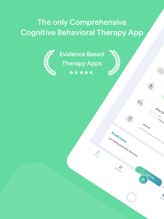 CBT Companion: Therapy Journal iPad screenshot 10 - Health & Fitness app