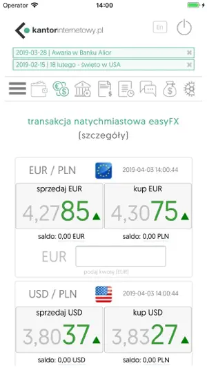 kantorinternetowy.pl screenshot 1