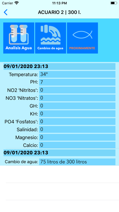 Screenshot #1 pour MyAquarium