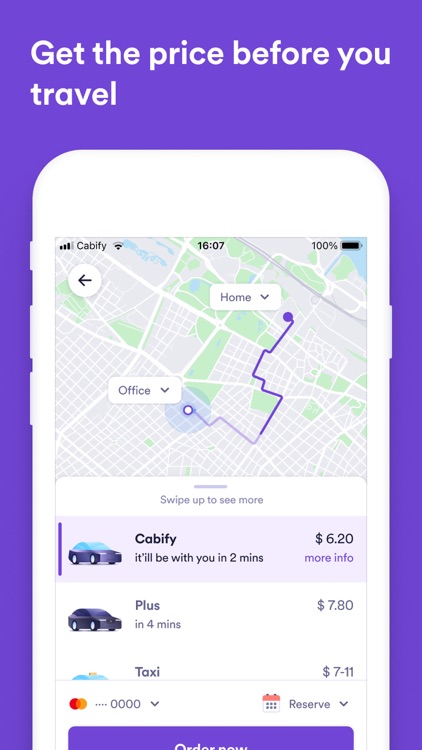 Easy Taxi, a Cabify app