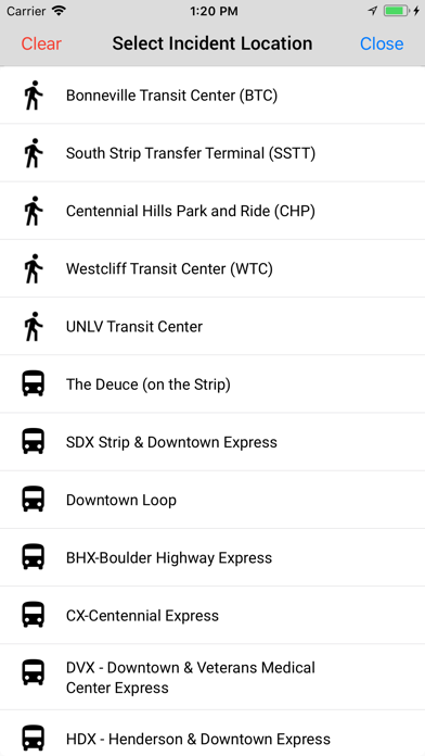 RTC Transit Watch Screenshot