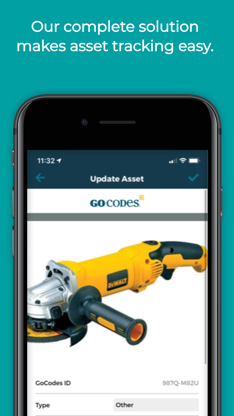 GoCodes Asset Tracking screenshot 1