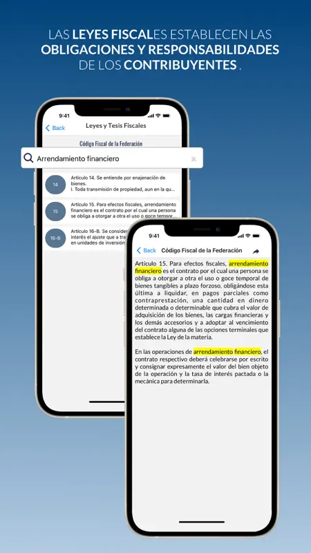 Leyes Fiscales screenshot 4 of 7