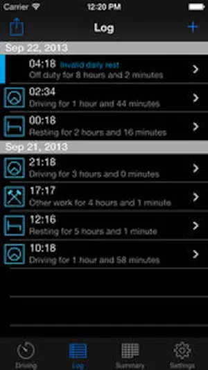 TruckerTimer screenshot 4