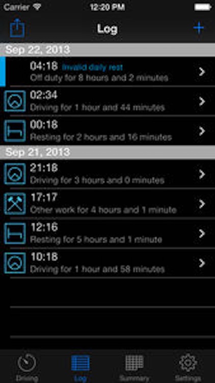 TruckerTimer screenshot-3