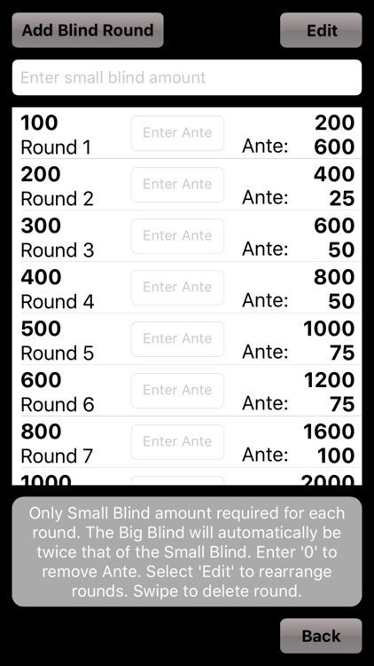 Poker Blinds Timer screenshot-4