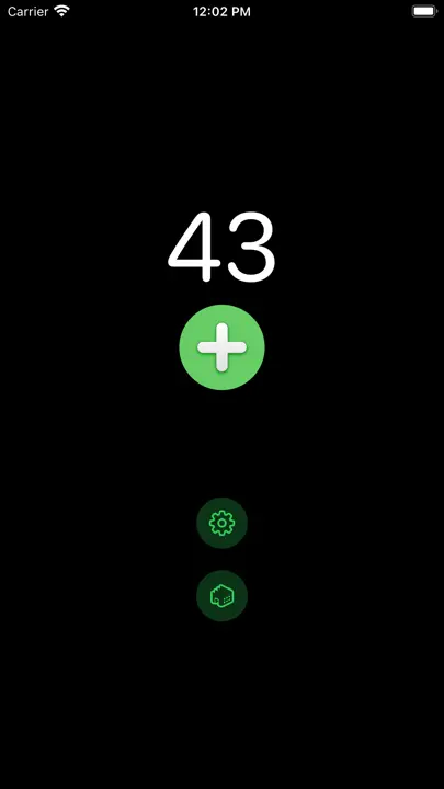 Clicker - Count Anything iPhone-skjermbilde 1