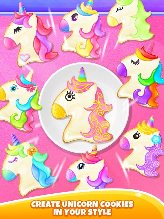 Screenshot #6 pour Sweet Unicorn Rainbow Cookies