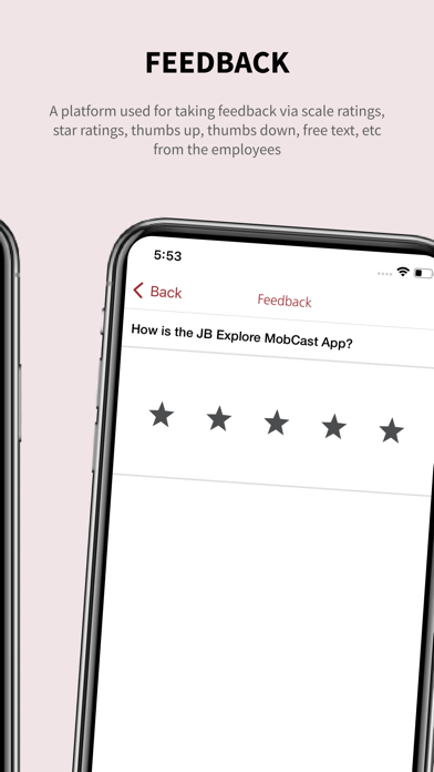 JB XPLORE MobCast Screenshot