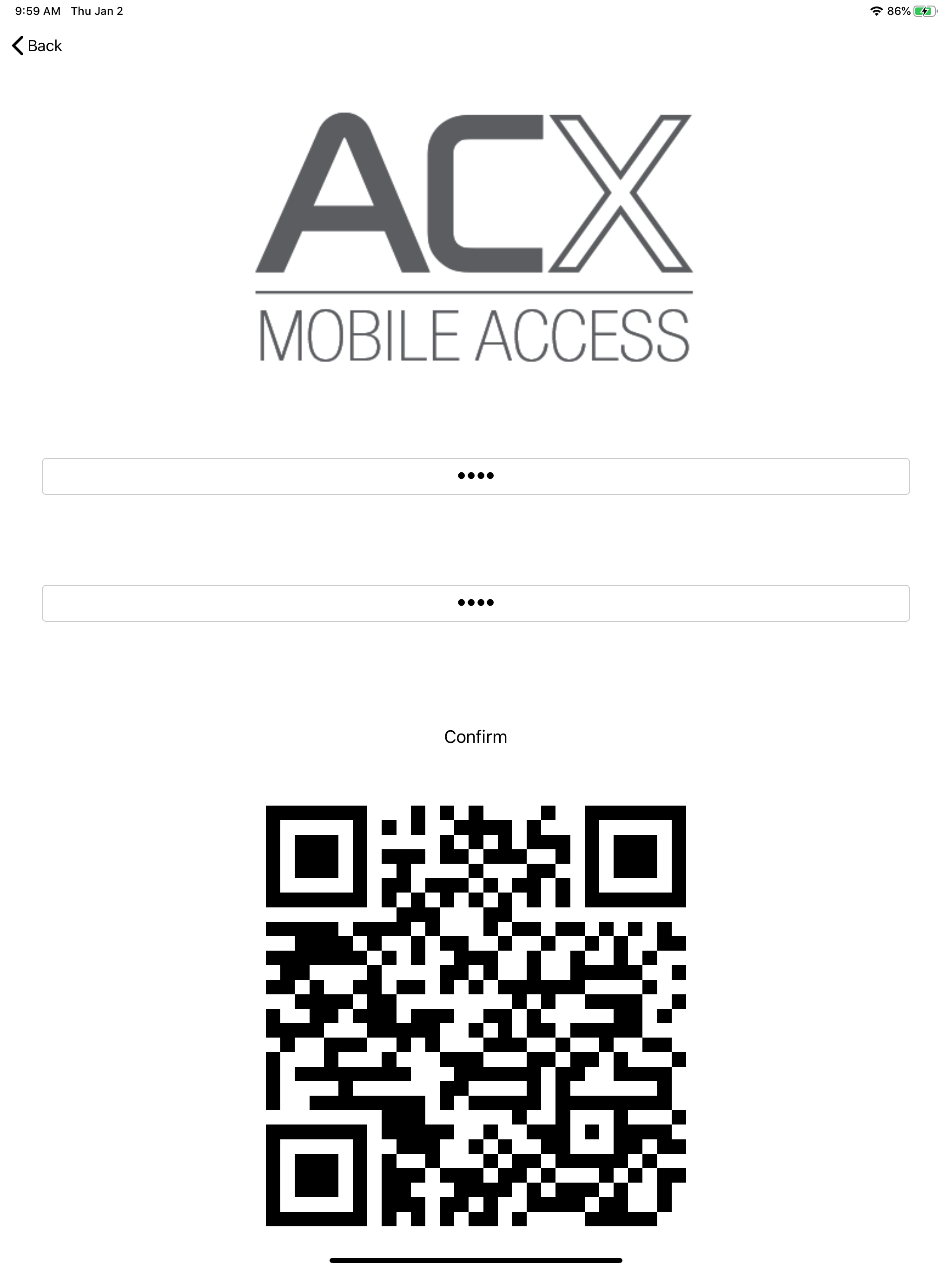 ACX QR Setup