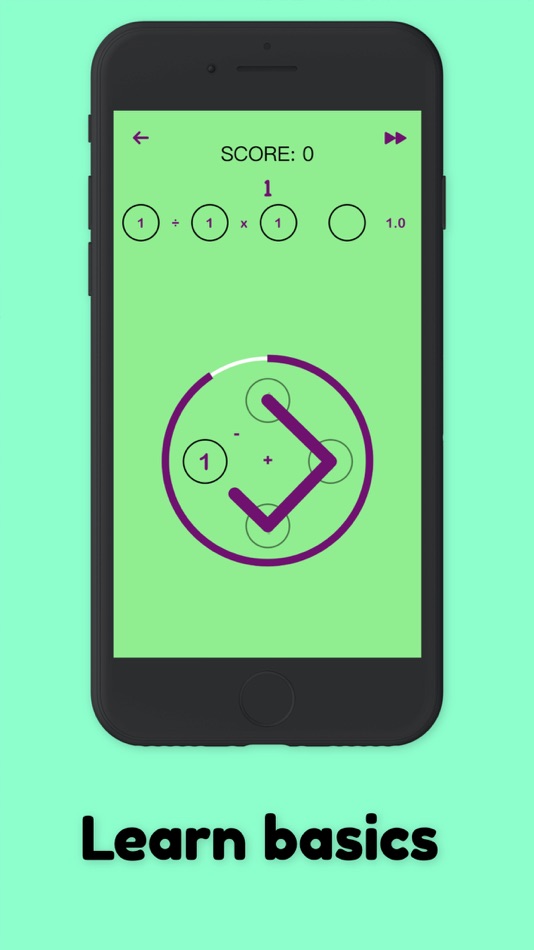 #3. Math Games Flashcards (iOS) Podle: Peter Minwegen