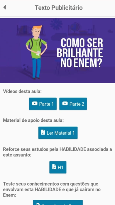 Hora do ENEM - TV Escola Screenshot